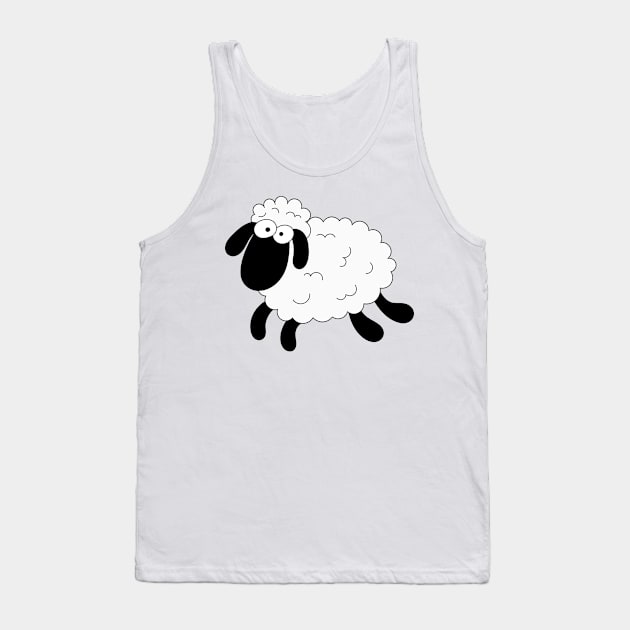 baby sheep Tank Top by cartoonhouse